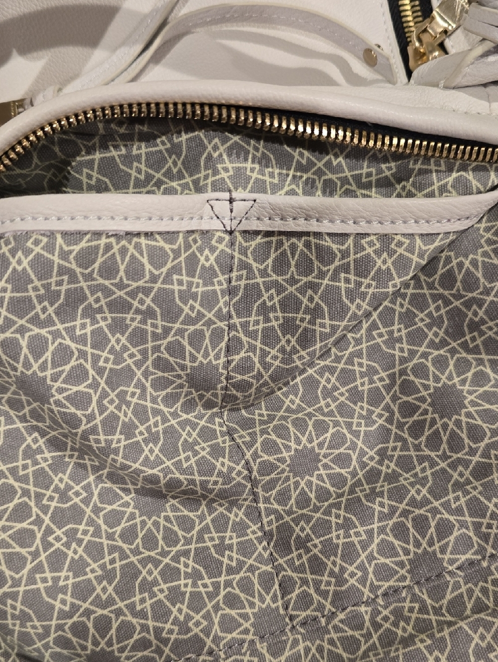 Liebeskind White Leather Satchel - Picture 9 of 11
